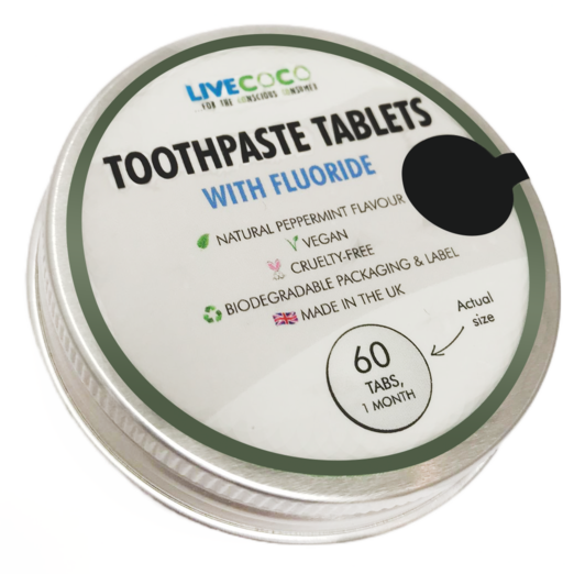 LiveCoco Toothpaste Tablets