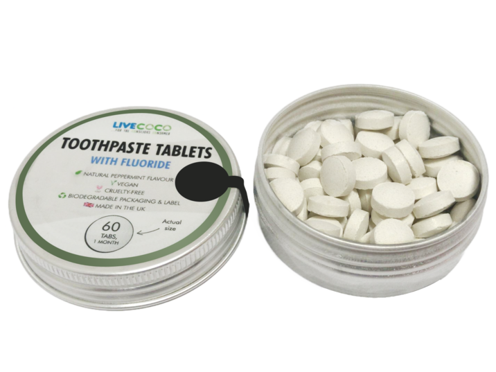 LiveCoco Toothpaste Tablets