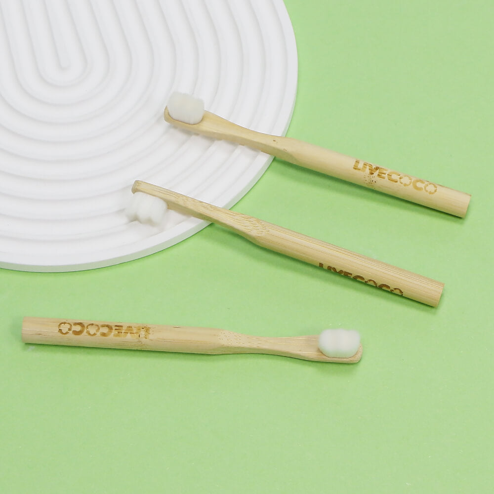 LiveCoco Bamboo Toothbrushes