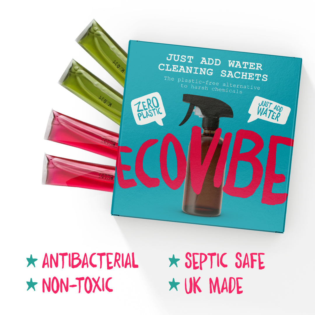 Plastic-Free Cleaning Refills - Kitchen and Bathroom
