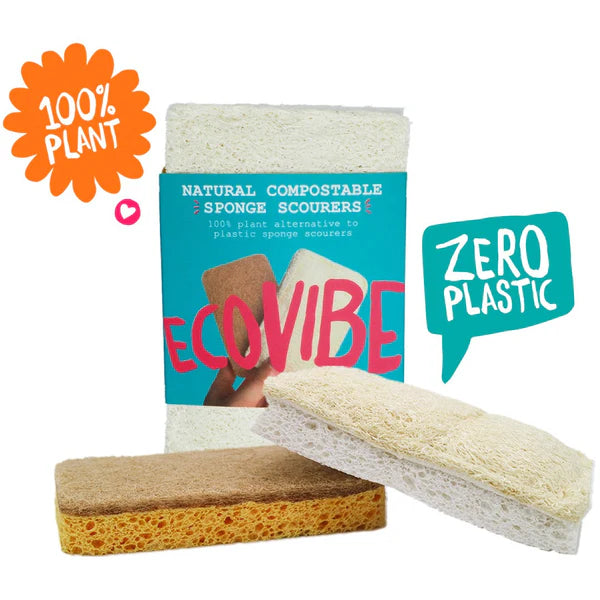 Compostable Sponges (Three Types)