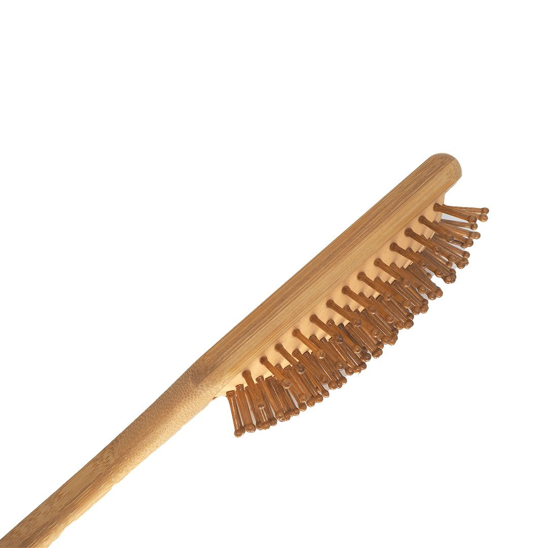 Bamboo Hairbrush (Two Shapes)