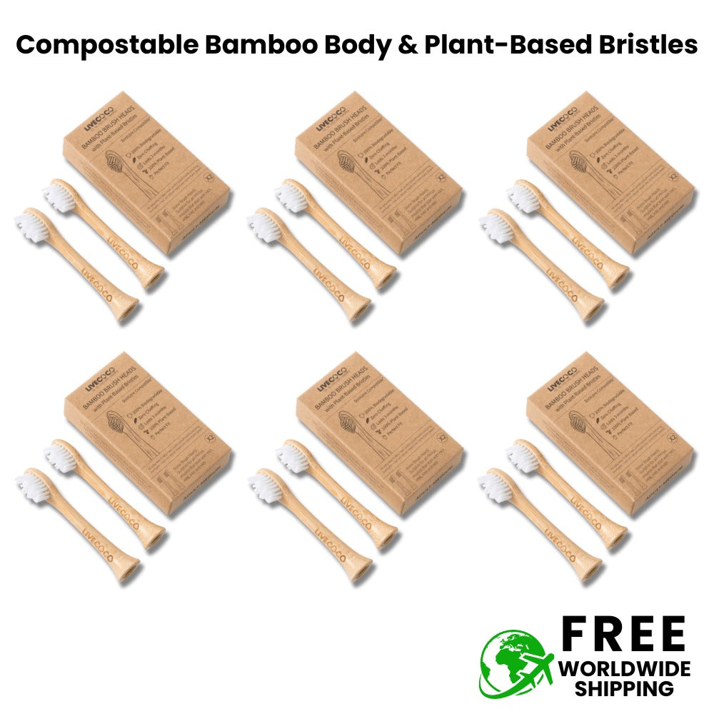 LiveCoco Philips Sonicare compatible Electric Brush Heads