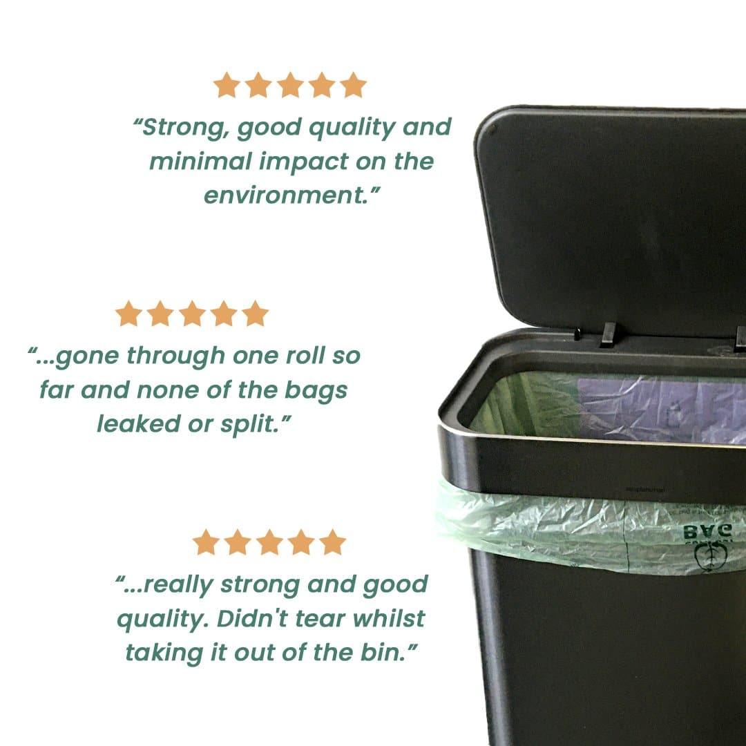 compostable bin liner reviews