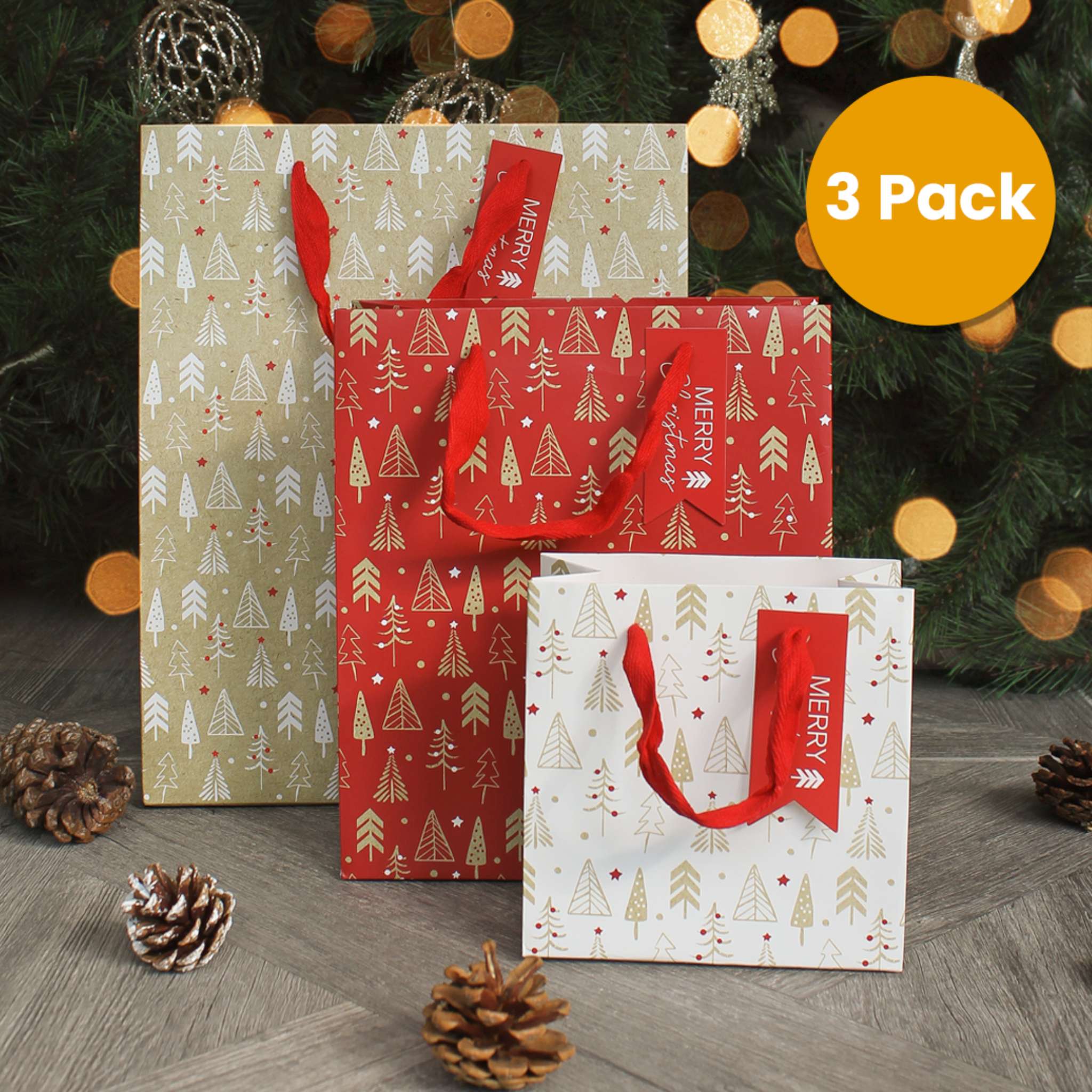 Eco christmas gift bags hot sale