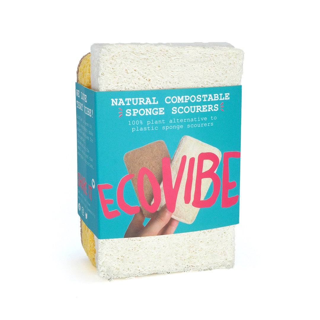 Compostable Eco Scourer Pack of 2