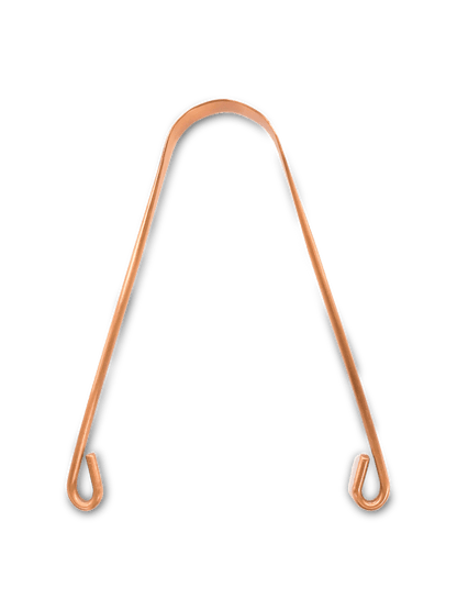 LiveCoco Pure Copper Tongue Scraper (anti-microbial)