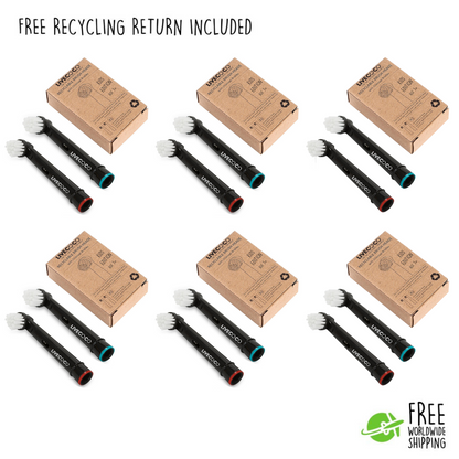 LiveCoco Recyclable Brush Heads (Junior) - Oral-B* Compatible