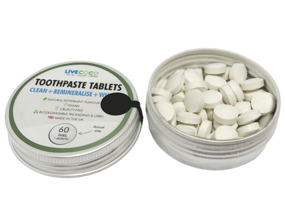 LiveCoco Toothpaste Tablets