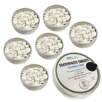 LiveCoco Toothpaste Tablets