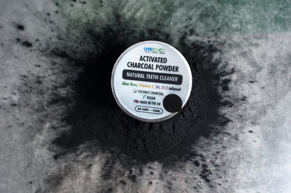 LiveCoco Teeth Cleaning Powder (Vitamins & Aloe Vera Infused)