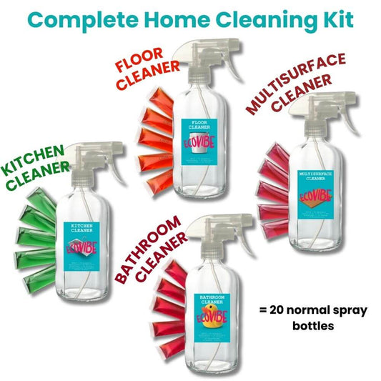 EcoVibe Cleaning Refill Bundle (Free Delivery & 30% Discount)