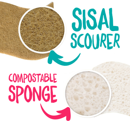 Sisal Sponge Scourer