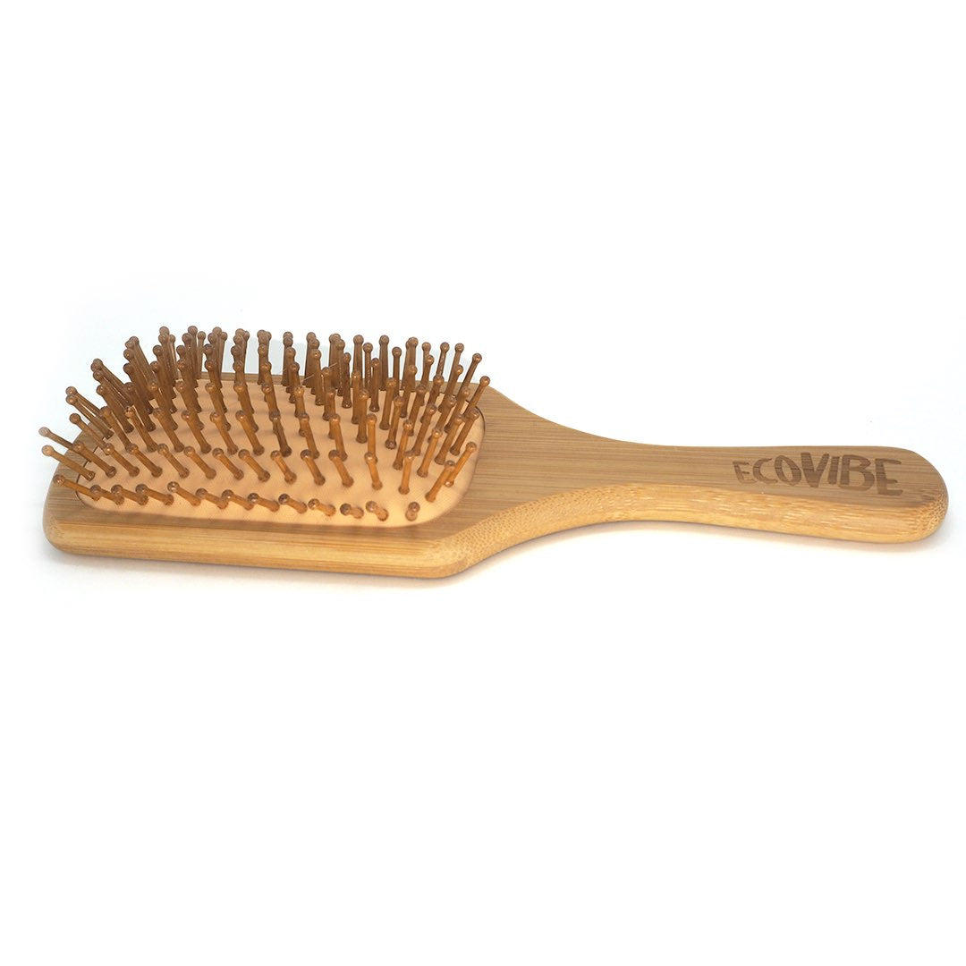 Bamboo Hairbrush (Two Shapes)