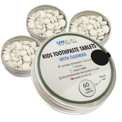 LiveCoco Toothpaste Tablets