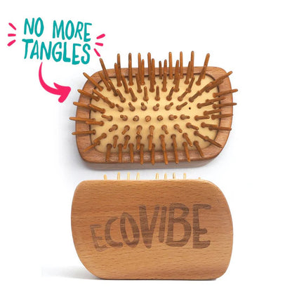 Bamboo Hairbrush (Three Shapes)