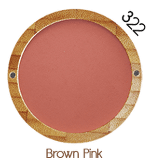 Zao Vegan Blusher Refill (9g) brown pink