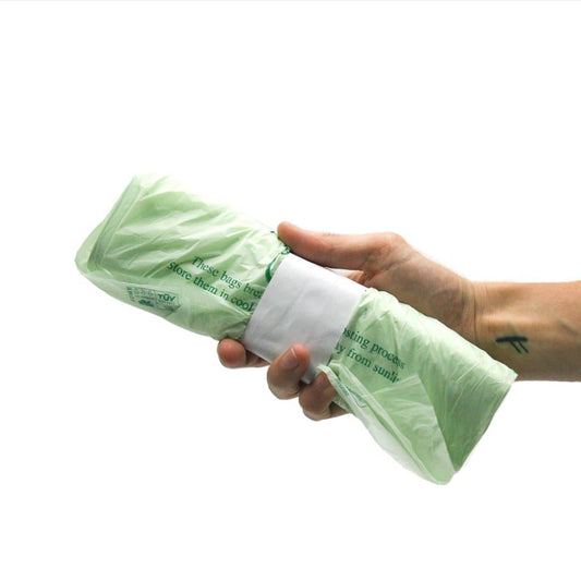 Biodegradable Compostable Bin Liners - 7 Litre - 52 Bags - EcoVibe