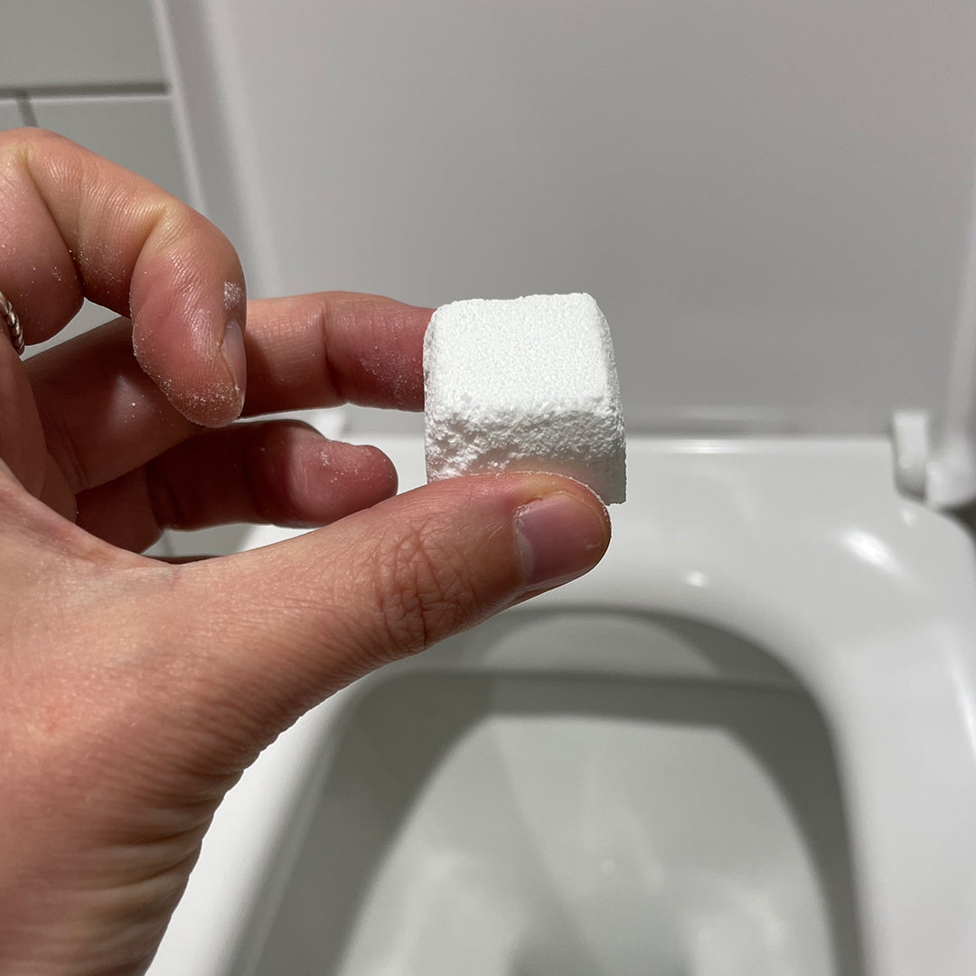 Lemon Fresh Toilet Bombs (9 cubes)