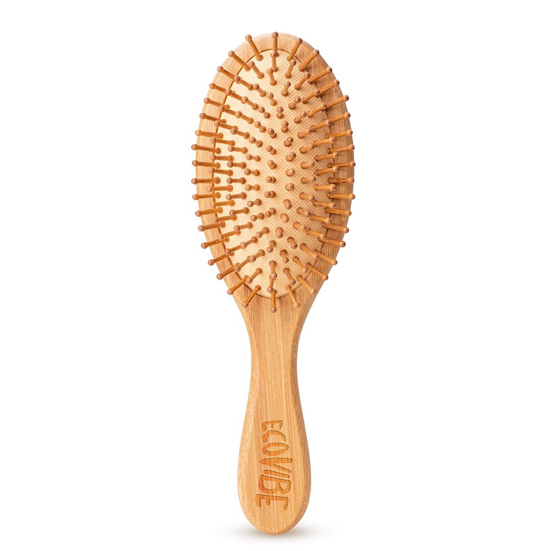 Oval Bamboo Hairbrush