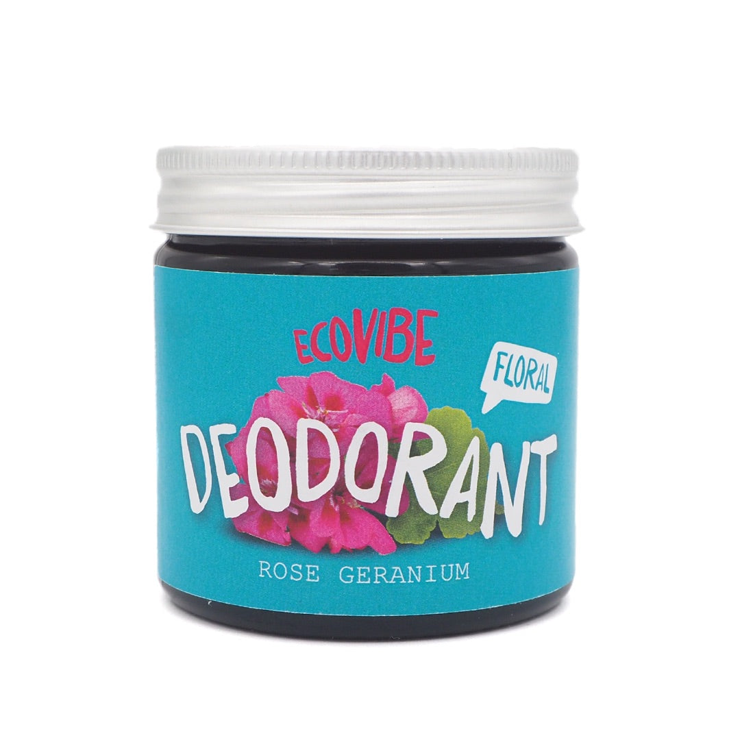 Natural Deodorant Balm - Rose & Geranium - 60g