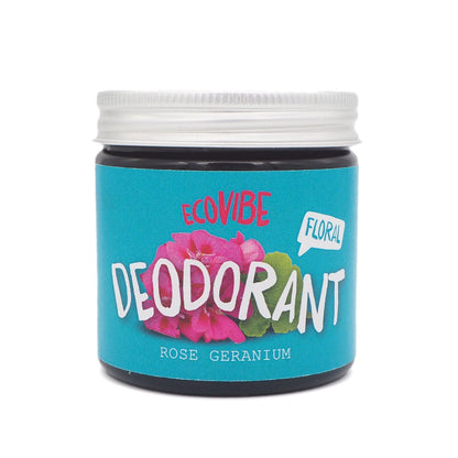 Natural Deodorant Balm - Rose & Geranium - 60g
