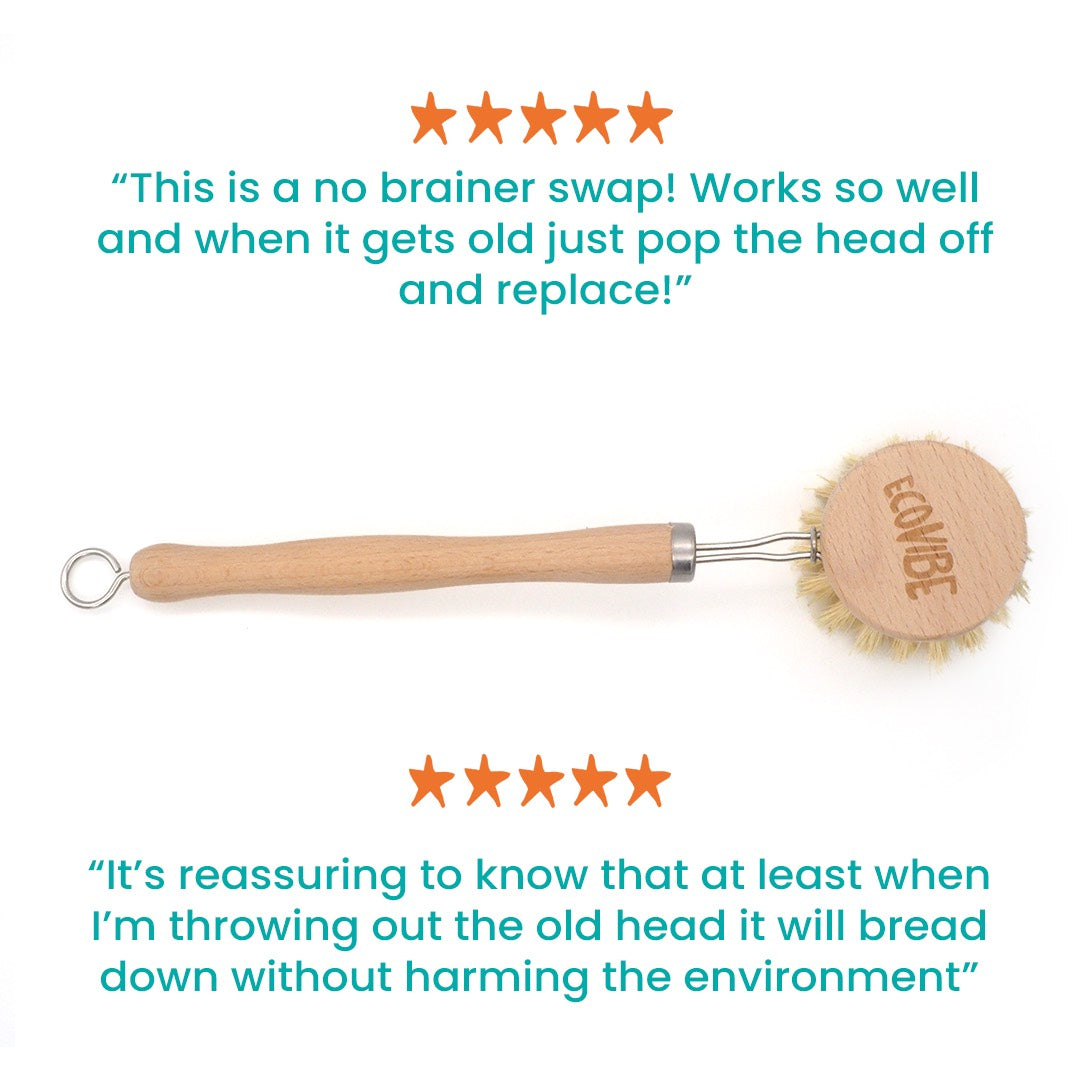 Wooden Dish Brush - Replacement Head